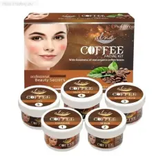 Coffee Skin Whitening Facial Kit All Skin Type With Bleach In Pakistan