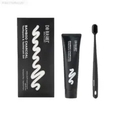 Dr. Rashel Bamboo Charcoal Toothpaste & Toothbrush Set In Pakistan
