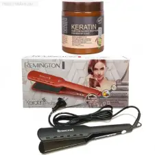 Hair Straightener + Original keratin Mask + Sadoer Mask  In Pakistan