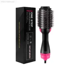 One Step Hot Air Brush - Dryer + Straightener In Pakistan